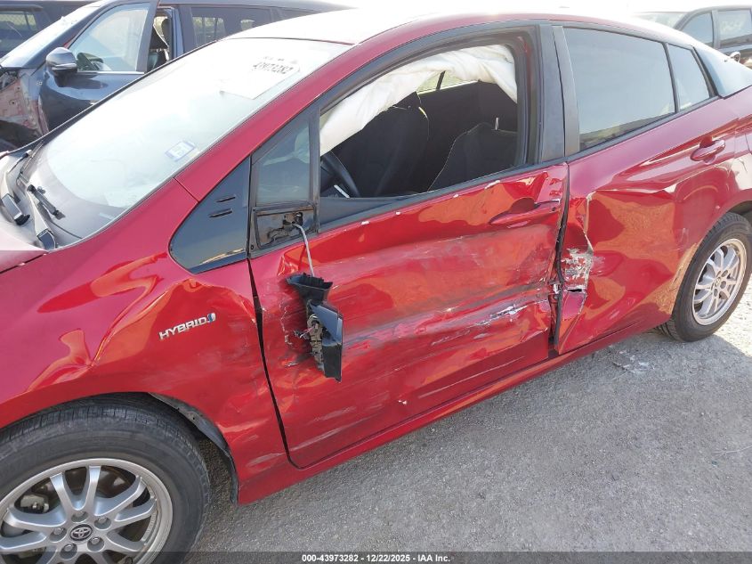 2017 Toyota Prius Three VIN: JTDKARFUXH3531544 Lot: 43973282