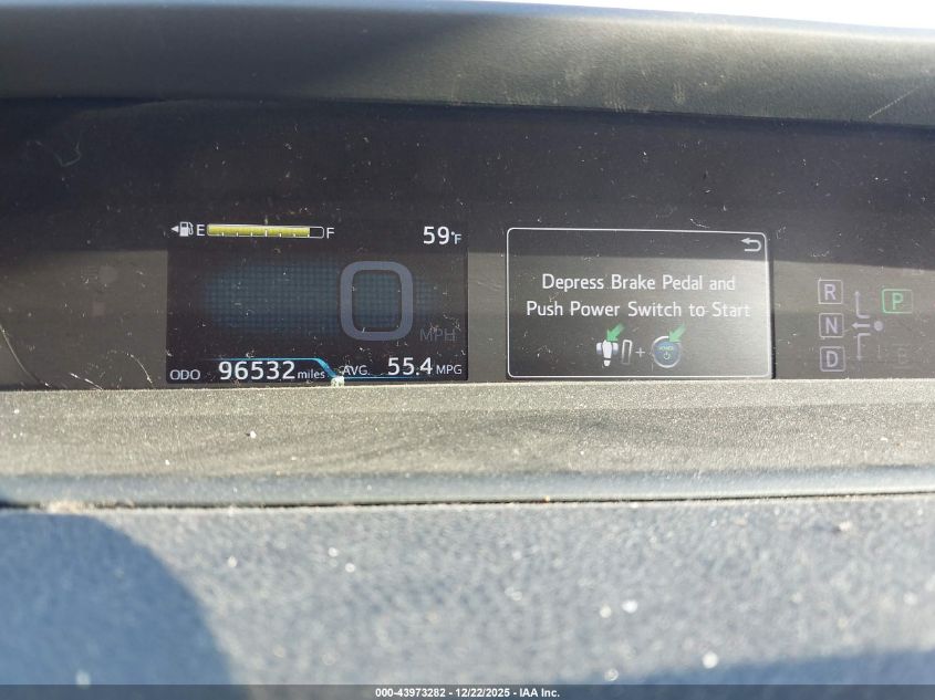 2017 Toyota Prius Three VIN: JTDKARFUXH3531544 Lot: 43973282