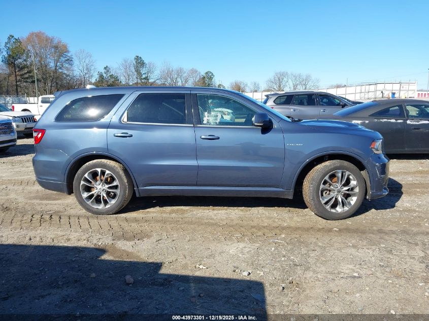 2020 Dodge Durango R/T Awd VIN: 1C4SDJCT7LC204838 Lot: 43973301