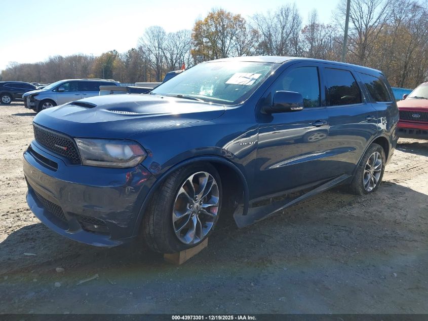 2020 Dodge Durango R/T Awd VIN: 1C4SDJCT7LC204838 Lot: 43973301