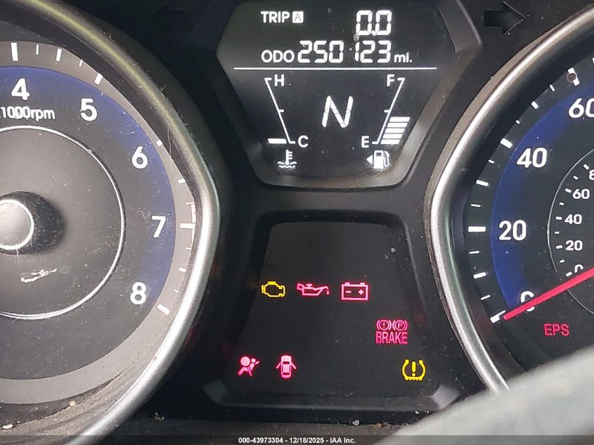 2013 Hyundai Elantra Limited VIN: 5NPDH4AEXDH154235 Lot: 43973304