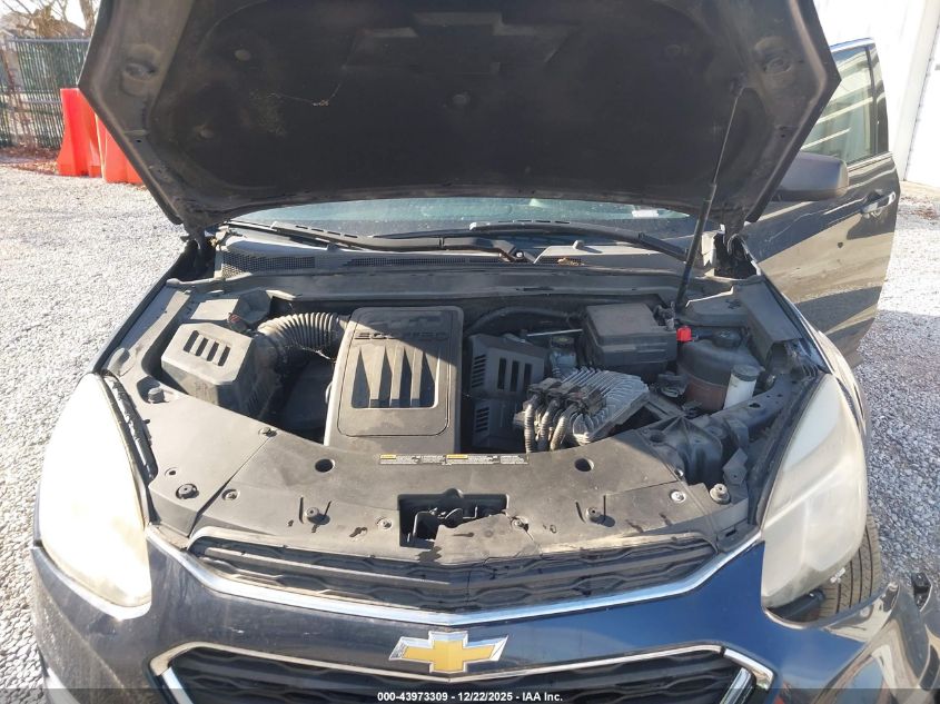 2017 Chevrolet Equinox Ls VIN: 2GNALBEK6H1567273 Lot: 43973309