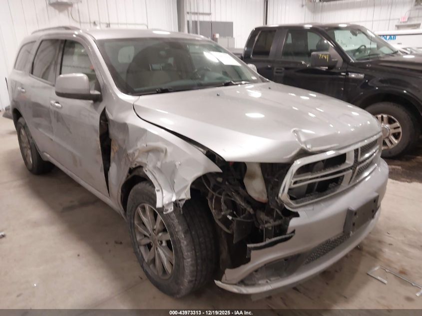 2014 Dodge Durango Sxt VIN: 1C4RDJAG1EC597811 Lot: 43973313
