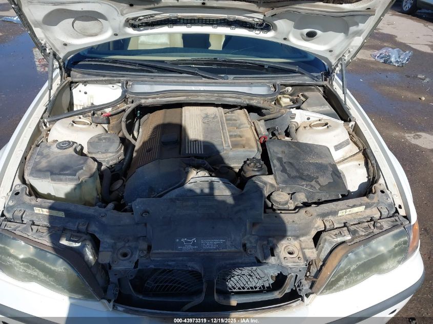 2002 BMW 325I VIN: WBAEV33482KL67336 Lot: 43973319