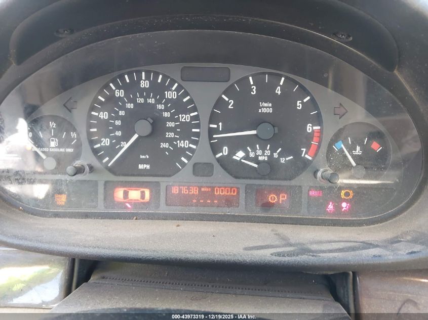 2002 BMW 325I VIN: WBAEV33482KL67336 Lot: 43973319