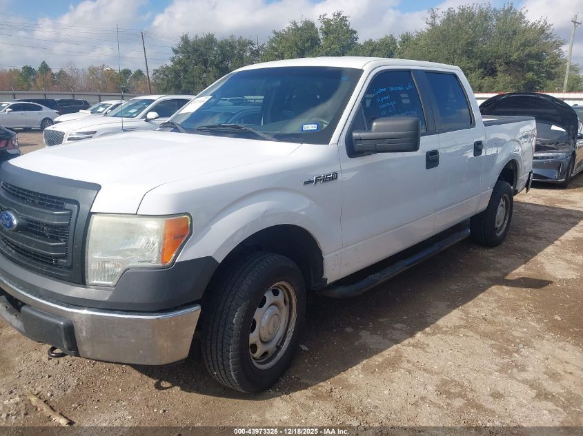 2014 Ford F-150 Xl VIN: 1FTFW1EF6EKE33801 Lot: 43973326