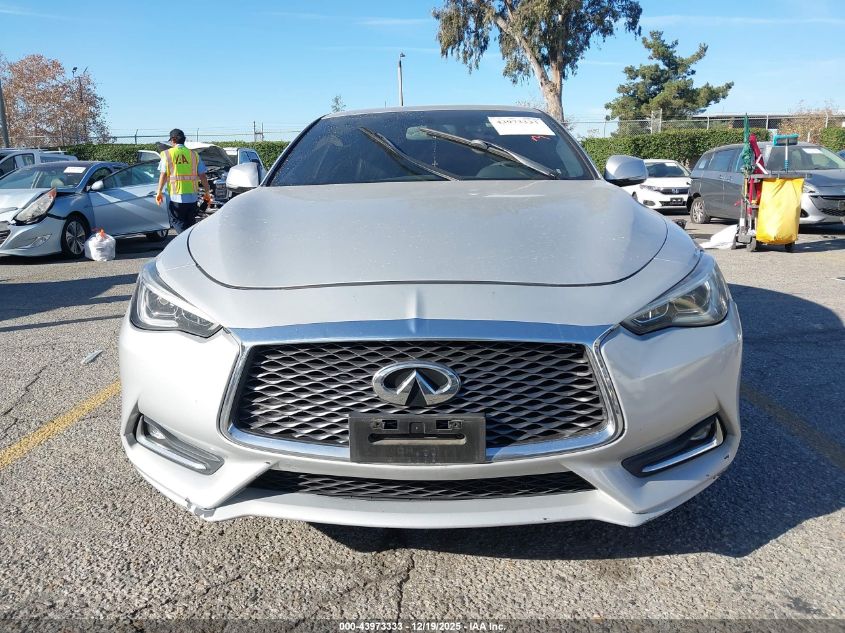 2018 Infiniti Q60 2.0T Luxe VIN: JN1CV7EKXJM200222 Lot: 43973333