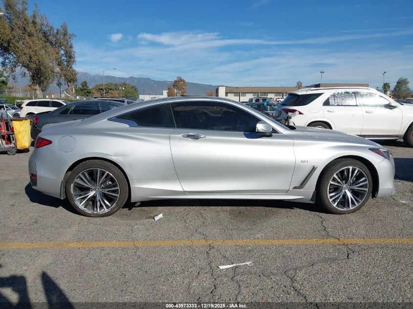 2018 Infiniti Q60 2.0T Luxe VIN: JN1CV7EKXJM200222 Lot: 43973333