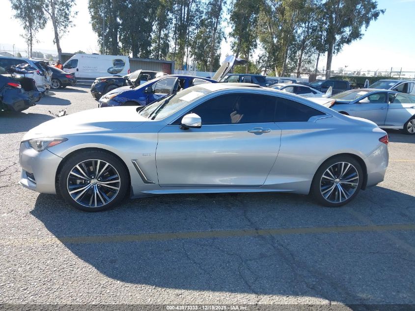 2018 Infiniti Q60 2.0T Luxe VIN: JN1CV7EKXJM200222 Lot: 43973333
