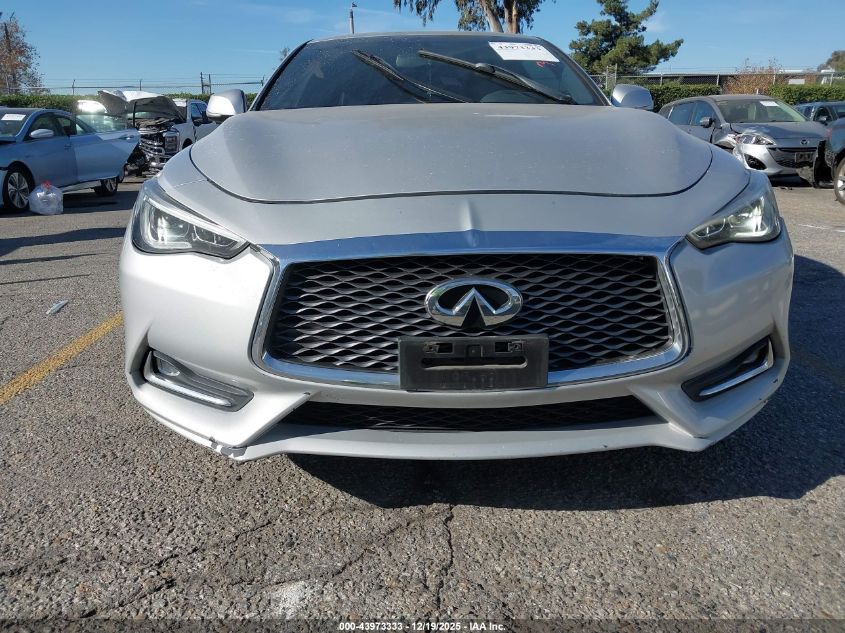 2018 Infiniti Q60 2.0T Luxe VIN: JN1CV7EKXJM200222 Lot: 43973333