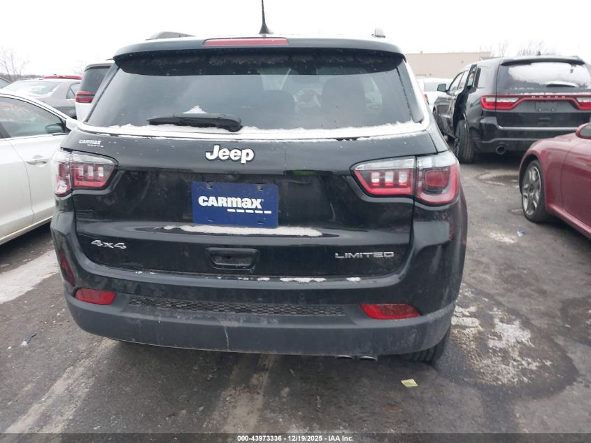 2021 Jeep Compass Limited 4X4 VIN: 3C4NJDCB3MT576410 Lot: 43973336