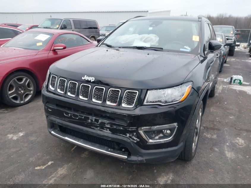 2021 Jeep Compass Limited 4X4 VIN: 3C4NJDCB3MT576410 Lot: 43973336