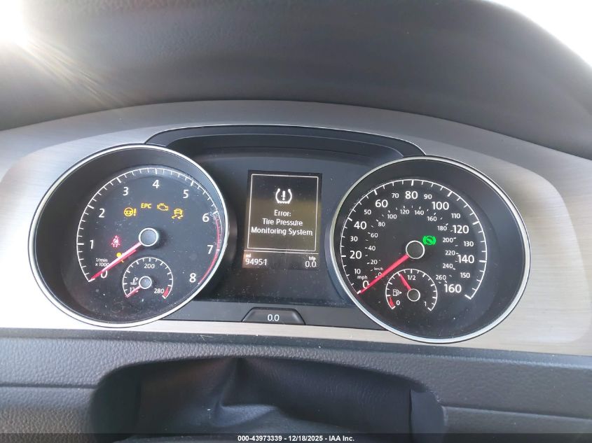 2016 Volkswagen Golf Tsi Se 4-Door VIN: 3VW217AU3GM008422 Lot: 43973339