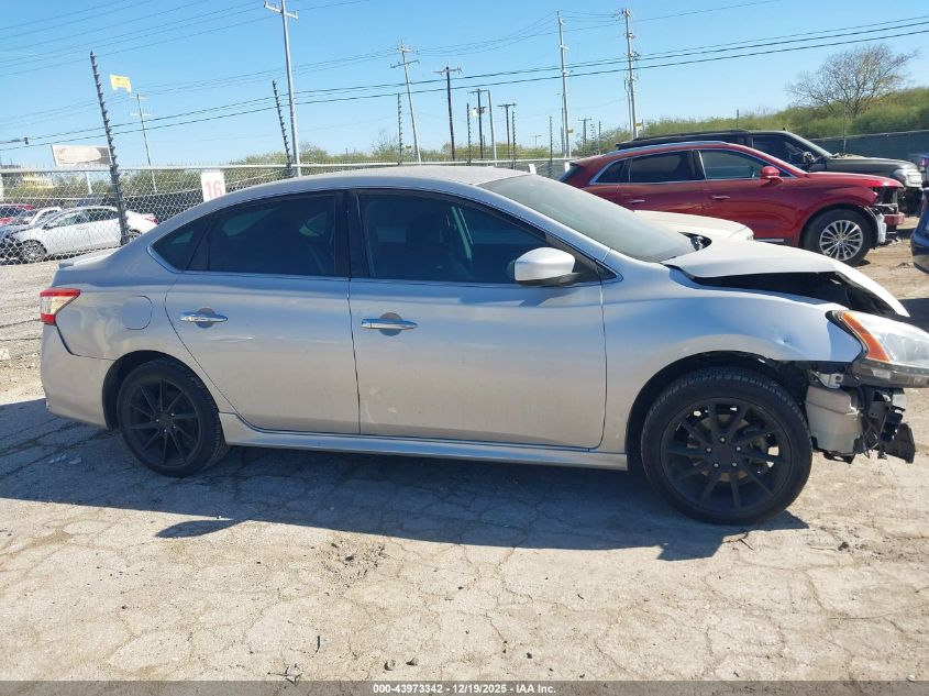 2014 Nissan Sentra Sr VIN: 3N1AB7AP1EY261687 Lot: 43973342