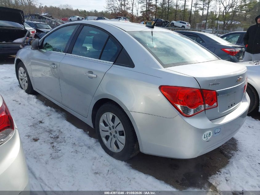 2012 Chevrolet Cruze Ls