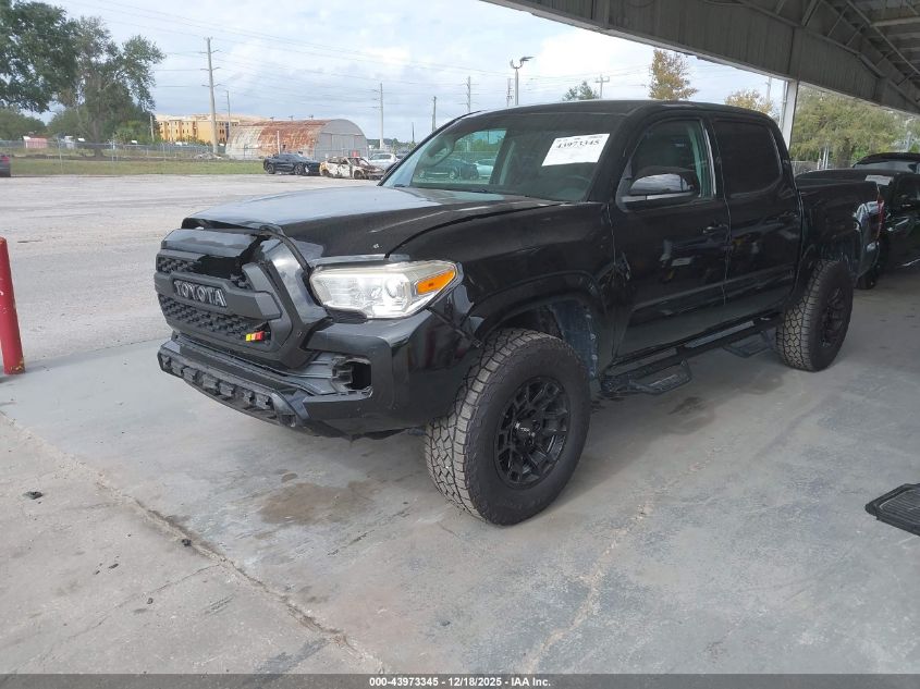 2017 Toyota Tacoma Sr VIN: 5TFAX5GN4HX092683 Lot: 43973345