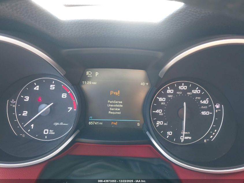 2020 Alfa Romeo Stelvio Ti Awd VIN: ZASPAKBNXL7C91996 Lot: 43973353