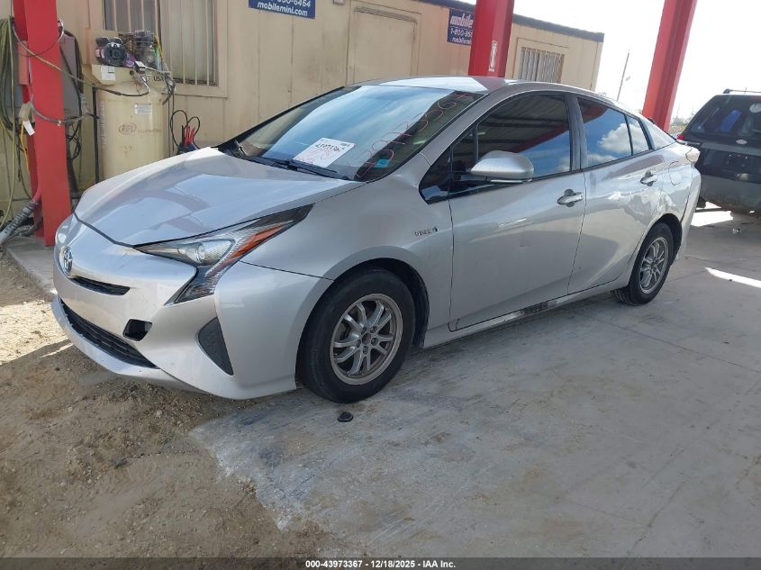 2016 Toyota Prius Two Eco VIN: JTDKARFU4G3005067 Lot: 43973367
