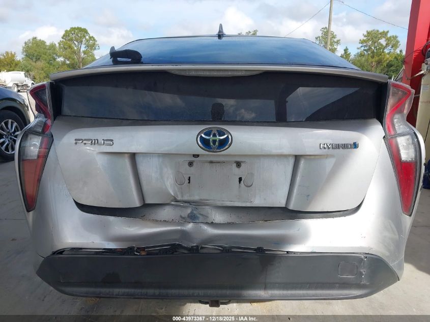 2016 Toyota Prius Two Eco VIN: JTDKARFU4G3005067 Lot: 43973367