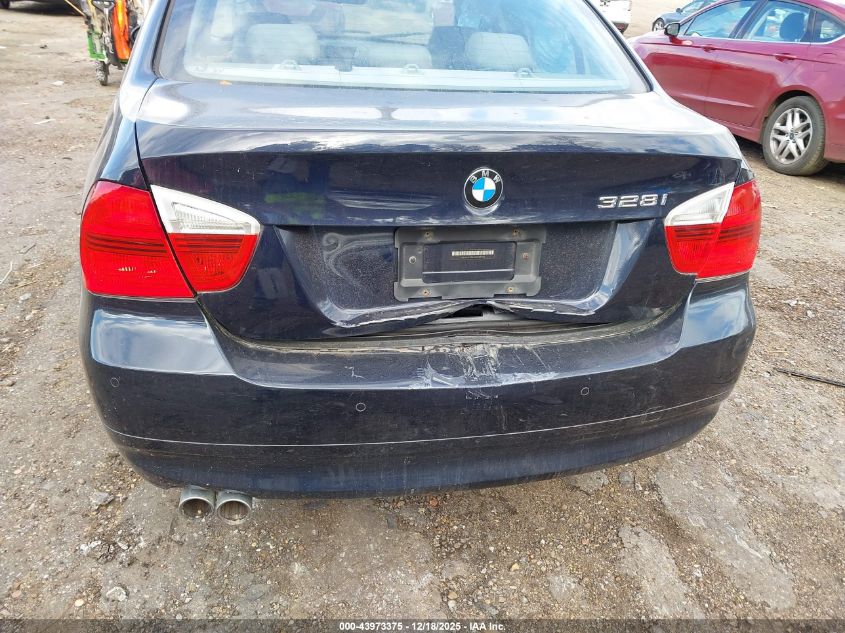 2008 BMW 328I VIN: WBAVA33548KX83798 Lot: 43973375