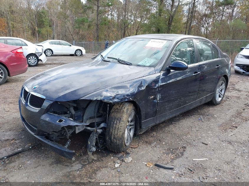 2008 BMW 328I VIN: WBAVA33548KX83798 Lot: 43973375