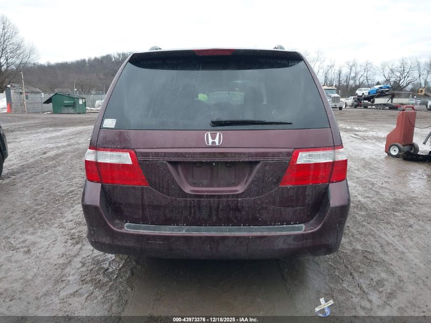 2007 Honda Odyssey Ex-L VIN: 5FNRL38627B418676 Lot: 43973376