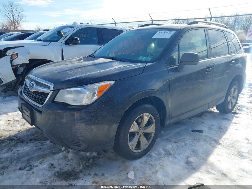 2016 Subaru Forester 2.5I Premium VIN: JF2SJADC9GH465468 Lot: 43973378