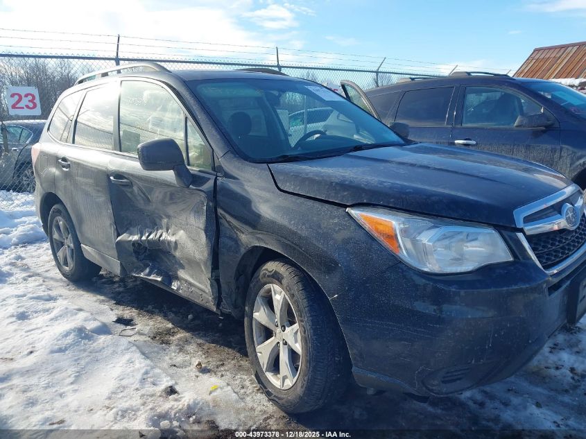 2016 Subaru Forester 2.5I Premium VIN: JF2SJADC9GH465468 Lot: 43973378