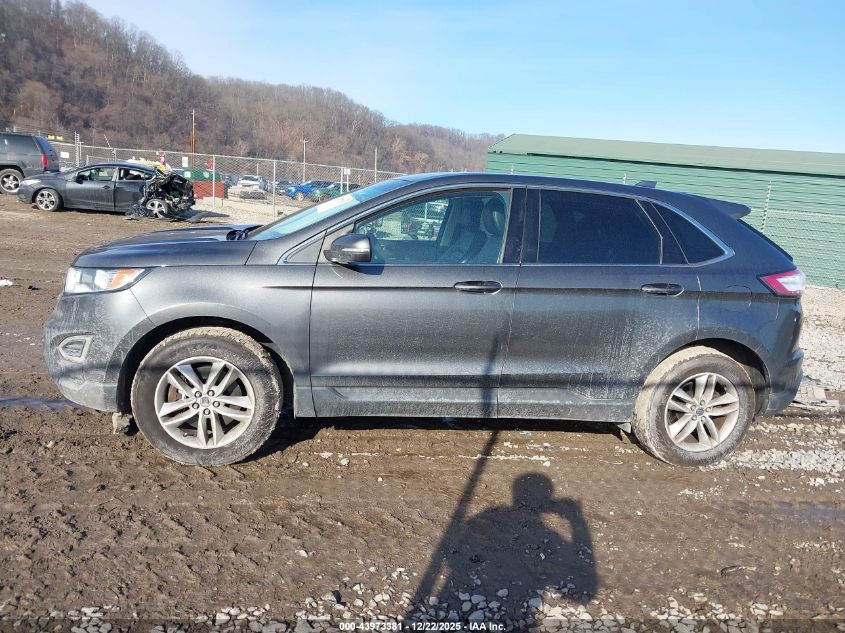 2016 Ford Edge Sel VIN: 2FMPK4J83GBB44148 Lot: 43973381