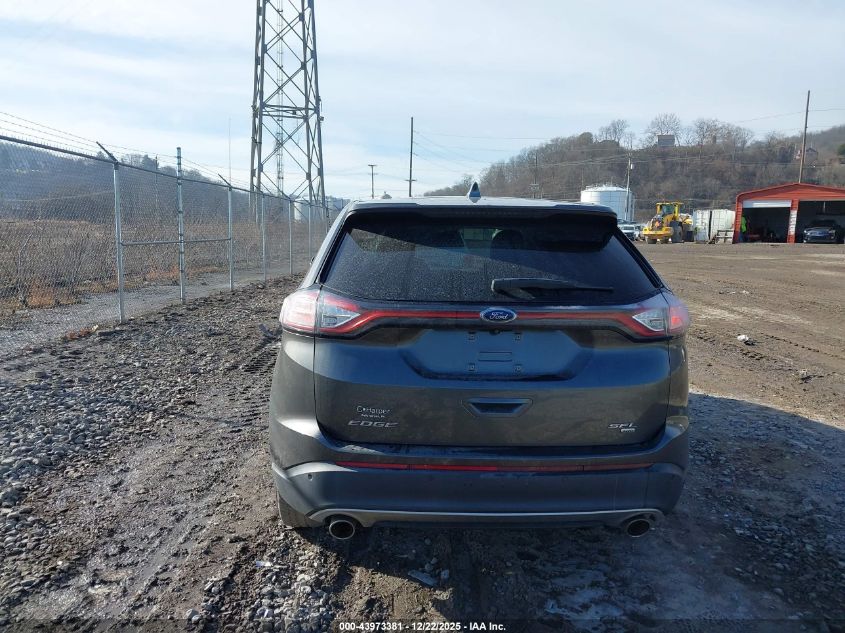 2016 Ford Edge Sel VIN: 2FMPK4J83GBB44148 Lot: 43973381