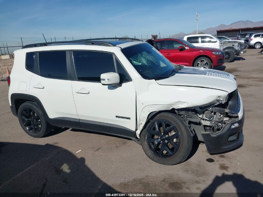 2018 Jeep Renegade Altitude Fwd VIN: ZACCJABB2JPJ09437 Lot: 43973391