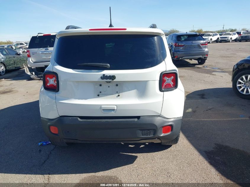 2018 Jeep Renegade Altitude Fwd VIN: ZACCJABB2JPJ09437 Lot: 43973391