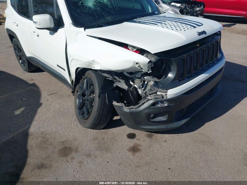 2018 Jeep Renegade Altitude Fwd VIN: ZACCJABB2JPJ09437 Lot: 43973391