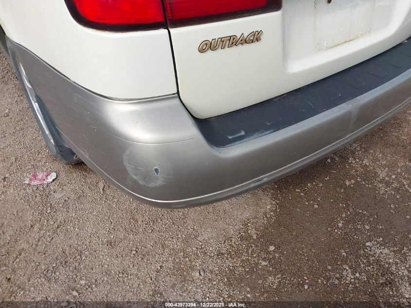 2002 Subaru Outback VIN: 4S3BH665027632918 Lot: 43973394