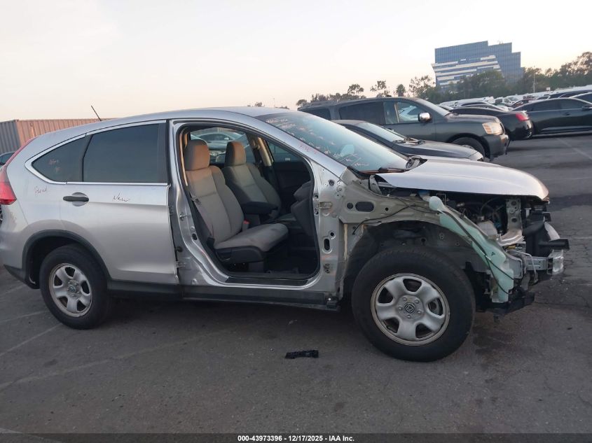 2016 Honda Cr-V Lx VIN: 2HKRM3H33GH501991 Lot: 43973396