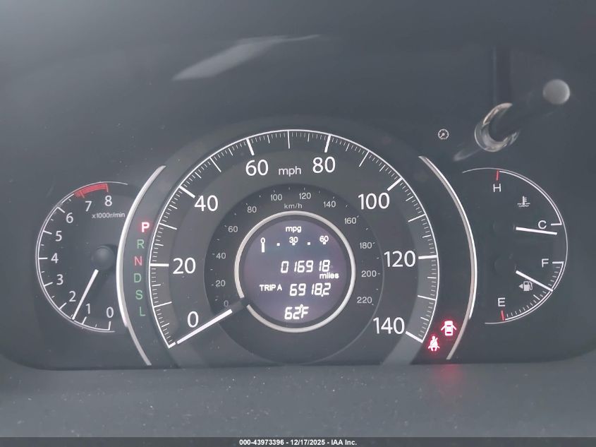 2016 Honda Cr-V Lx VIN: 2HKRM3H33GH501991 Lot: 43973396