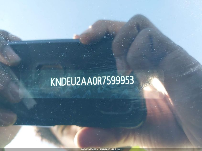 2024 Kia Seltos S VIN: KNDEU2AA0R7599953 Lot: 43973402