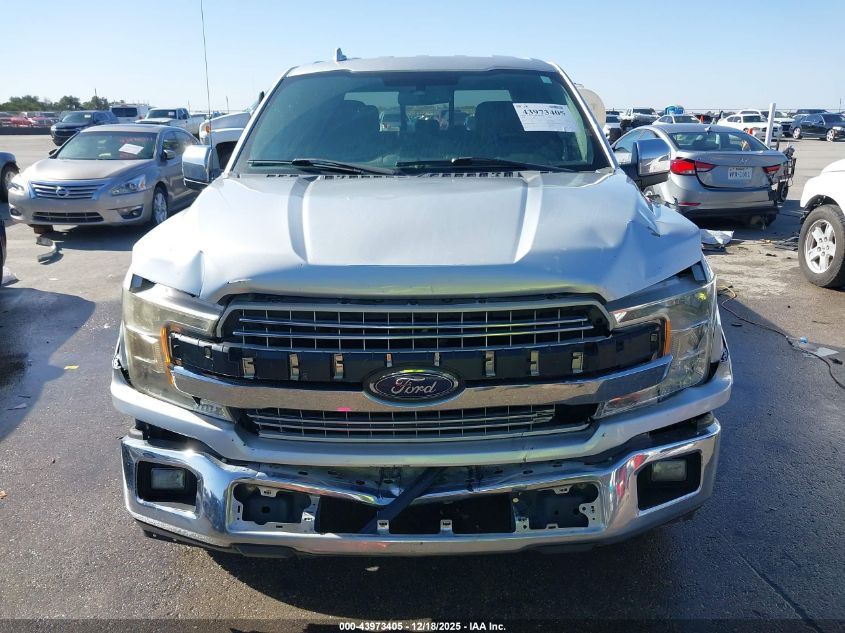 2018 Ford F-150 Lariat VIN: 1FTEW1C52JKC51156 Lot: 43973405