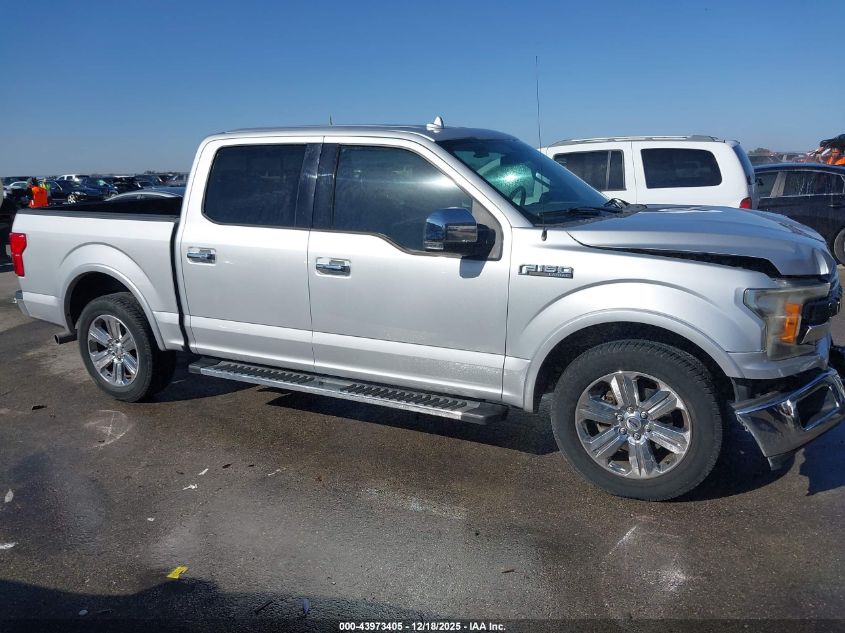2018 Ford F-150 Lariat VIN: 1FTEW1C52JKC51156 Lot: 43973405