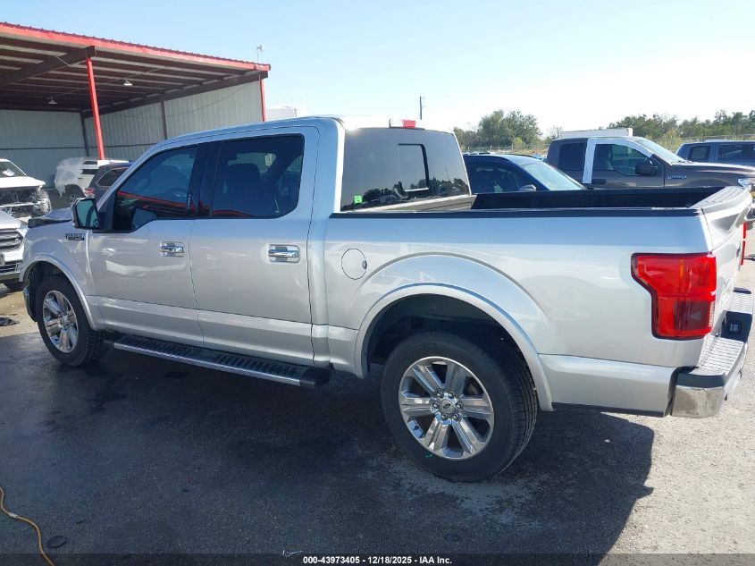 2018 Ford F-150 Lariat VIN: 1FTEW1C52JKC51156 Lot: 43973405