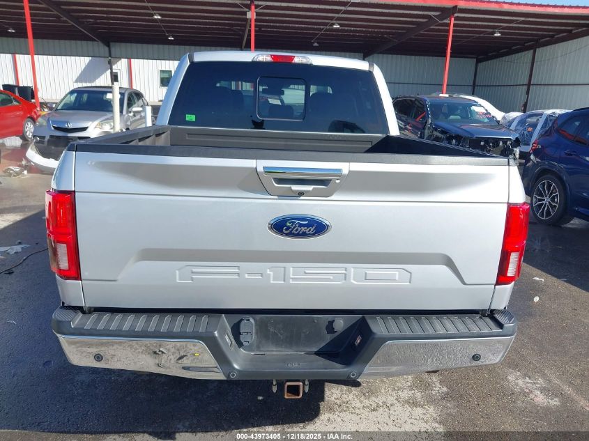 2018 Ford F-150 Lariat VIN: 1FTEW1C52JKC51156 Lot: 43973405
