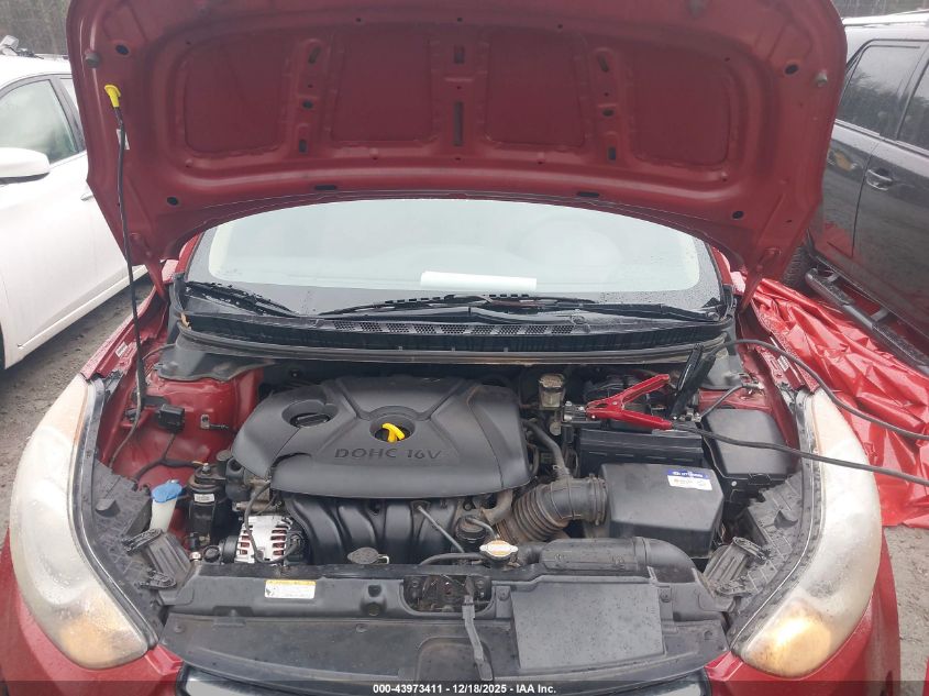 2011 Hyundai Elantra Gls (Ulsan Plant) VIN: KMHDH4AE3BU161168 Lot: 43973411