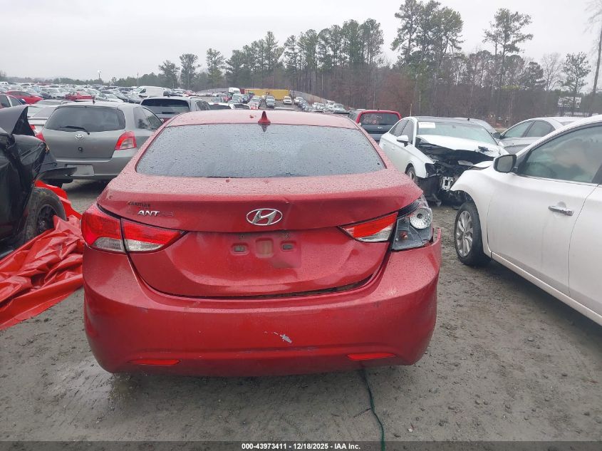 2011 Hyundai Elantra Gls (Ulsan Plant) VIN: KMHDH4AE3BU161168 Lot: 43973411