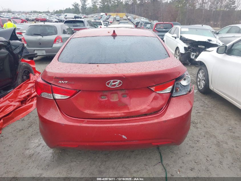 2011 Hyundai Elantra Gls (Ulsan Plant) VIN: KMHDH4AE3BU161168 Lot: 43973411