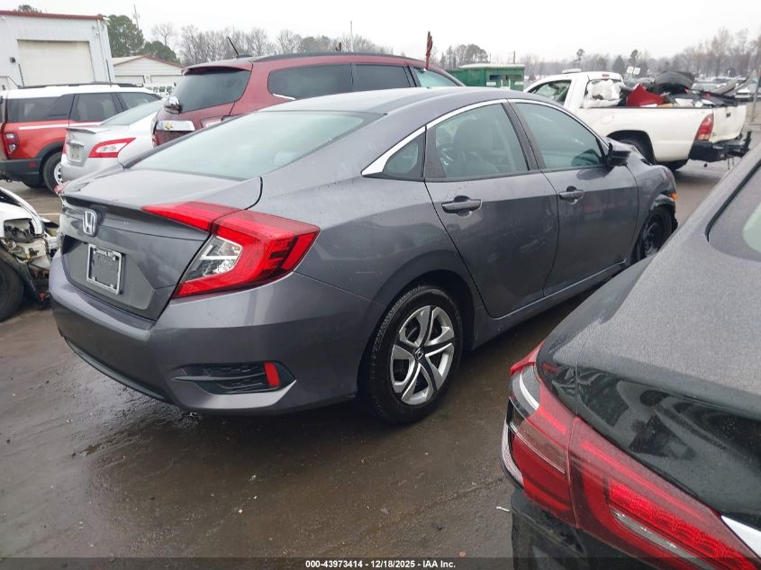 2017 Honda Civic Lx VIN: 2HGFC2F54HH501854 Lot: 43973414