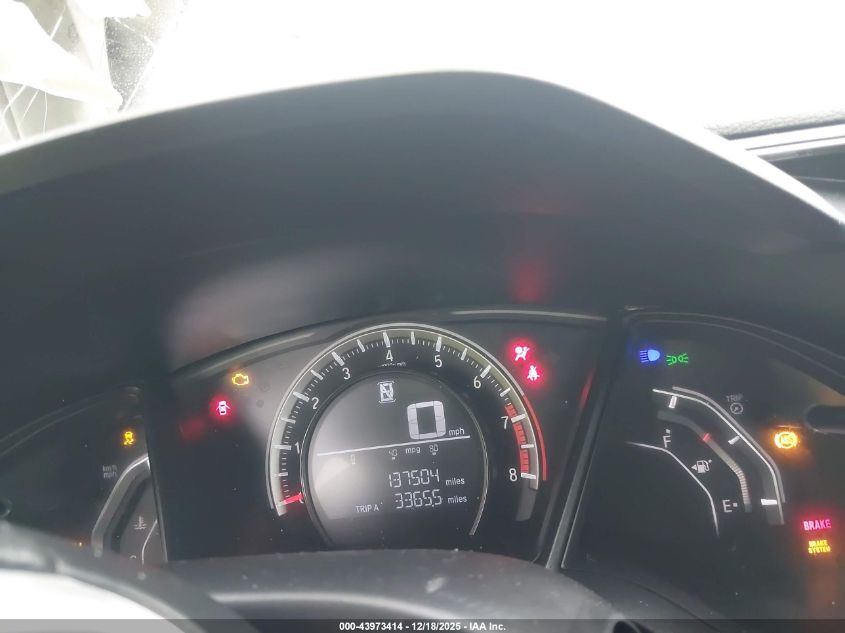 2017 Honda Civic Lx VIN: 2HGFC2F54HH501854 Lot: 43973414