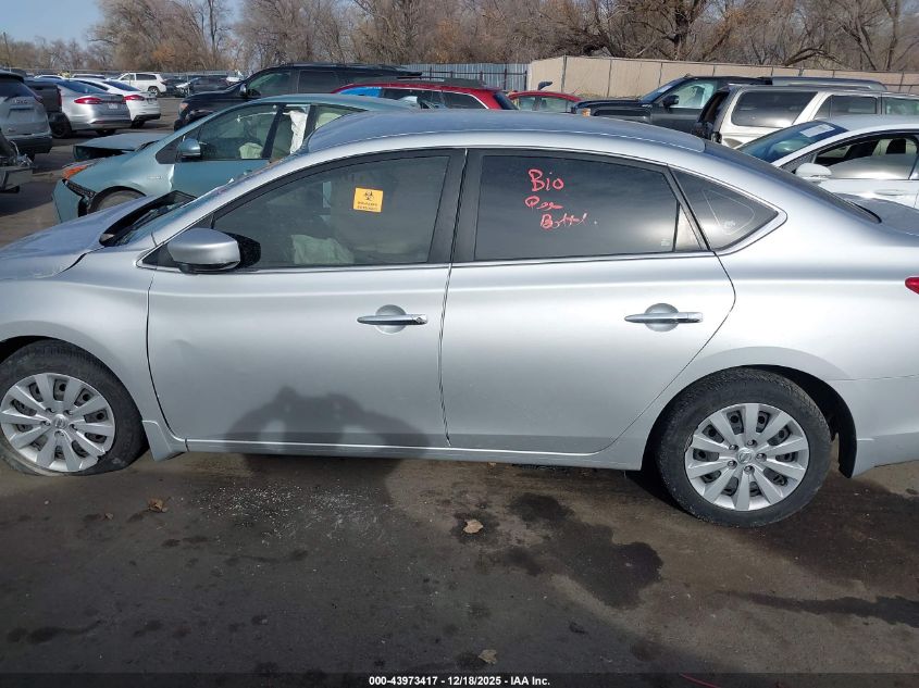 2019 Nissan Sentra S VIN: 3N1AB7AP8KY305745 Lot: 43973417