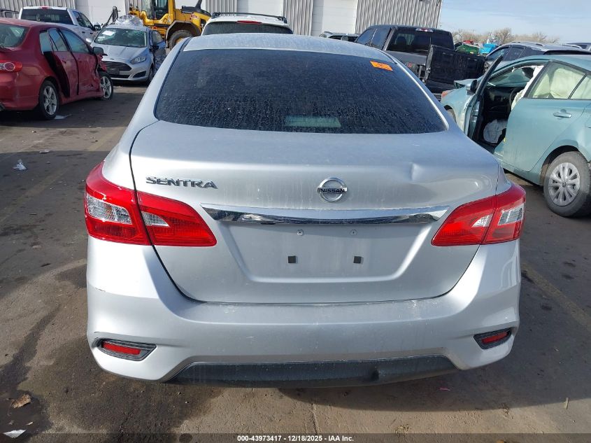 2019 Nissan Sentra S VIN: 3N1AB7AP8KY305745 Lot: 43973417