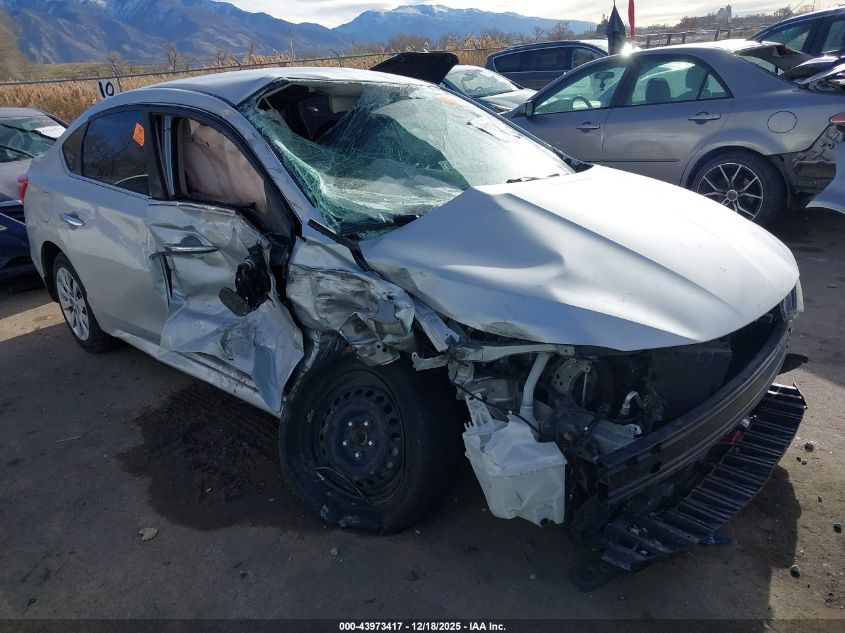 2019 Nissan Sentra S VIN: 3N1AB7AP8KY305745 Lot: 43973417