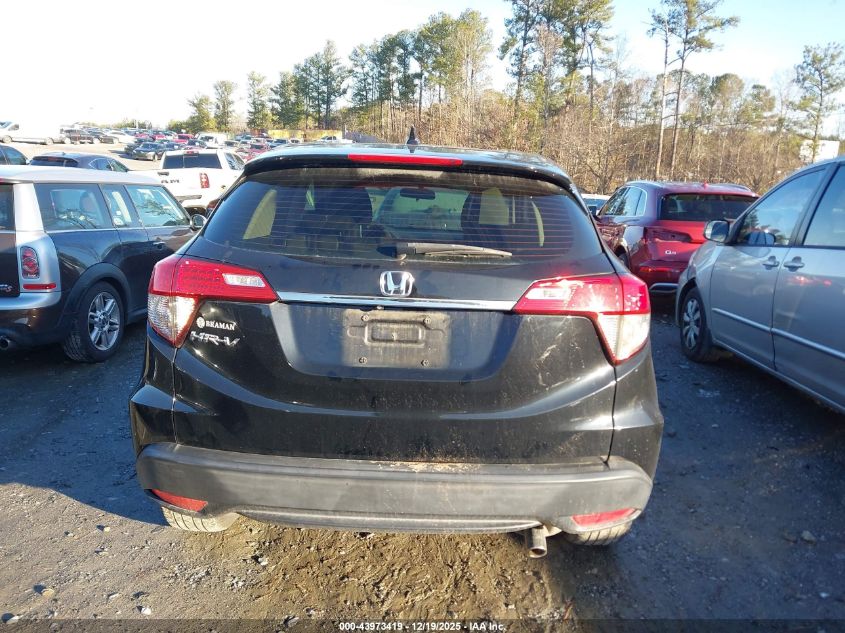 2019 Honda Hr-V Lx VIN: 3CZRU5H38KM725184 Lot: 43973419